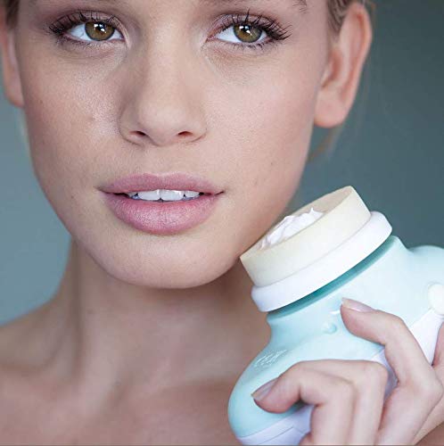 JML Ayvo - Cepillo facial eléctrico 3 en 1, exfoliante, limpiador e hidratante, limpia todos los tipos de piel