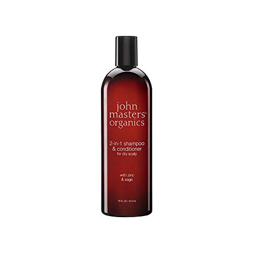 John Masters Organics Zinc y Sage Champú con Acondicionador, Shampoo, 473ml
