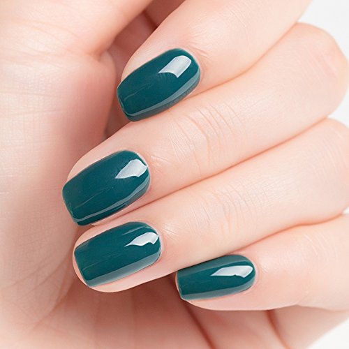 Joligel 10ML Esmalte Permanente Uñas UV LED para Manicura Nail Art, Verde Azulado, Verano Fresco