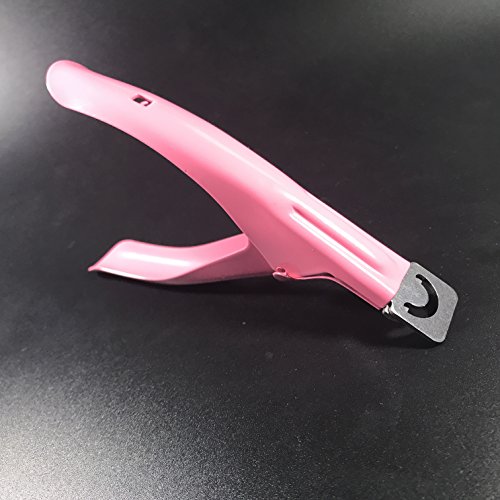 Joligel Cortatips Acero Inoxidable Corta Uñas Postizas Corta Tips Cortauñas Tijera de Uñas Guillotina Corta Uñas Falsas de una sola vez a la medida deseada, Herramientas de Manicura Profesionales