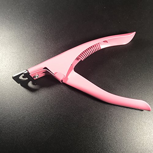 Joligel Cortatips Acero Inoxidable Corta Uñas Postizas Corta Tips Cortauñas Tijera de Uñas Guillotina Corta Uñas Falsas de una sola vez a la medida deseada, Herramientas de Manicura Profesionales