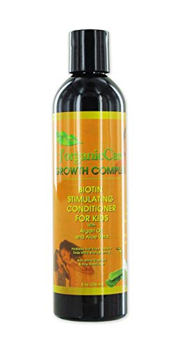 J’Organic Solutions Biotin hair growth Stimulating Conditioner (for kids) with Argan Oil, Aloa Vera & more
