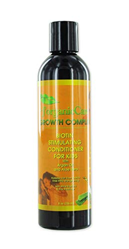 J’Organic Solutions Biotin hair growth Stimulating Conditioner (for kids) with Argan Oil, Aloa Vera & more
