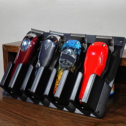 Jourbon – Cortapelos eléctrico, Herramienta de peluquería, Soporte de Pared, Accesorio para peluquería, cortapelos