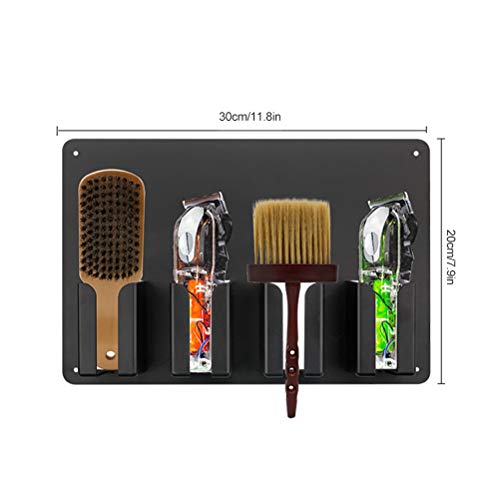 Jourbon – Cortapelos eléctrico, Herramienta de peluquería, Soporte de Pared, Accesorio para peluquería, cortapelos