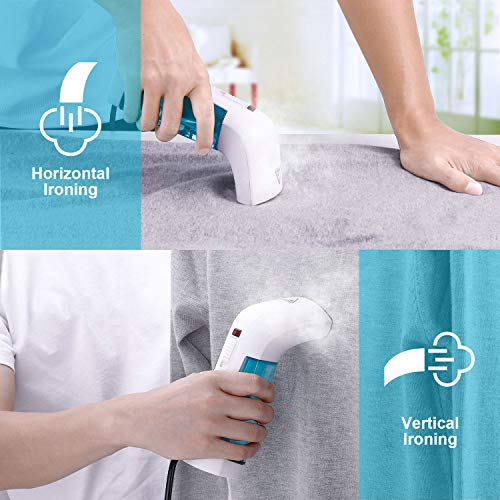 Jovego Plancha de Vapor, Plancha Ropa Vapor Vertical Plancha de Mano Eliminación Rápida de Calor y Arrugas, Calienta en 15 Segundos