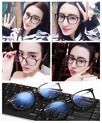 JoXiGo Gafas Anti Luz Azul Ordenador Antireflejos Anti-UV Anti-Fatiga Gafas Gaming para Pantallas de Ordenador, Móvil, Tableta, Televisor, y Fundas