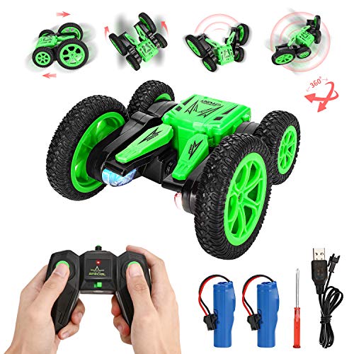 joylink Coche Teledirigido, 2.4GHz Coche de Control Remoto 4WD RC Coche Acrobacia Rotación Volteo de 360 °Stunt Coche Radiocontrol Racing Car Juguetes para Niños