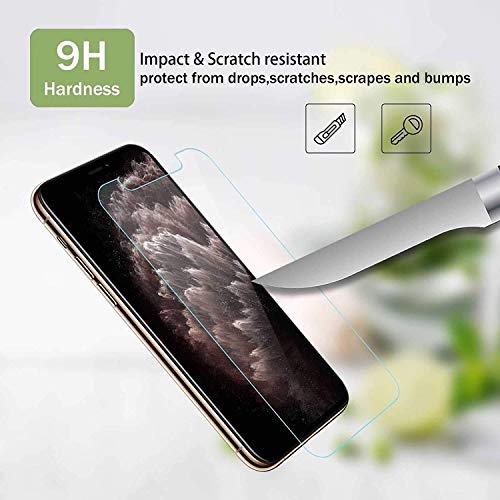 jrester Funda para iPhone 11 Pro, Animal 438 Transparente Silicona Smartphone Cascara Protectora para iPhone 11 Pro 5.8'' con Dos Pelicula Protectora Vidrio Templado