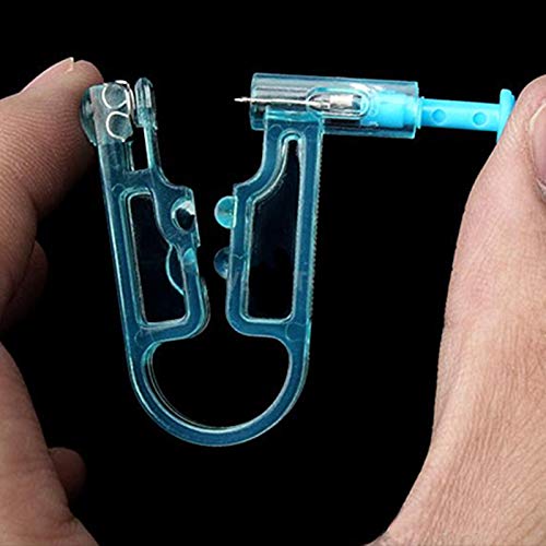 Juanwen 6 unids desechable Herramienta de la Unidad de Pistola de Piercing de oreja Nariz de perforación estéril Pistola Perforadora Ningún Dolor Taladrador