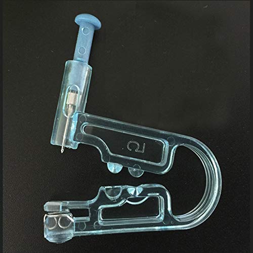 Juanwen 6 unids desechable Herramienta de la Unidad de Pistola de Piercing de oreja Nariz de perforación estéril Pistola Perforadora Ningún Dolor Taladrador