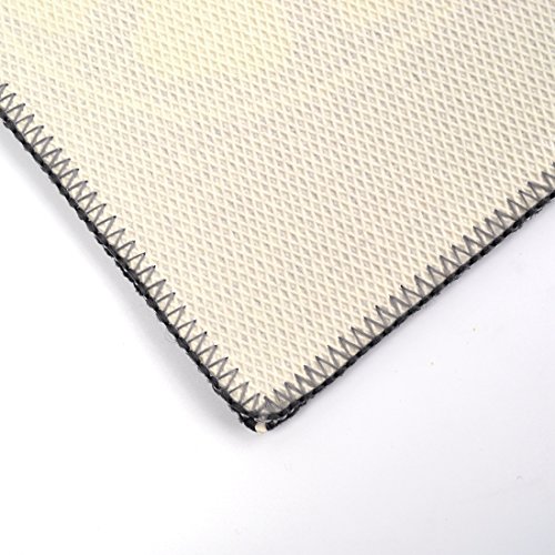 Jubang Juego de 2 Alfombras de Cocina Antideslizantes, Alfombrillas de Cocina de Poliéster Lavables Felpudos Cocina Dormitorio Baño Antifatiga Limón