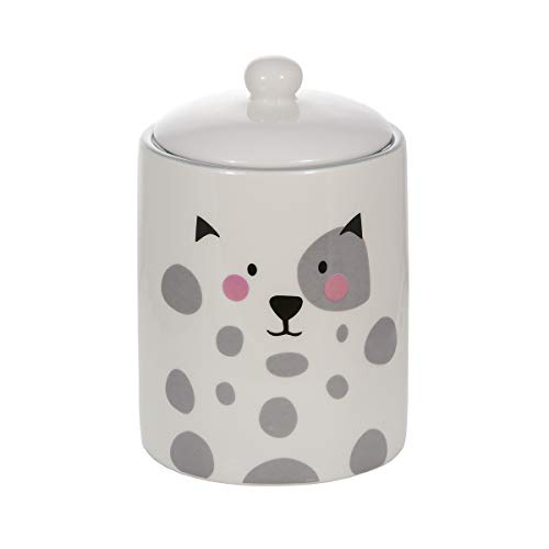 Juego de 3 Tarros de Cerámica, Botes de Almacenamiento de Cocina para Almacenar Alimentos, Té, Café, Azúcar con Diseño de Gatos, Regalo Gato para Amantes de los Gatos