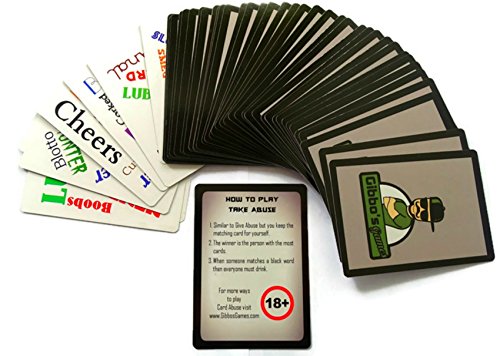 Juego de cartas Card Abuse, divertido, para adultos, buena opción para beber, lleno de palabrotas