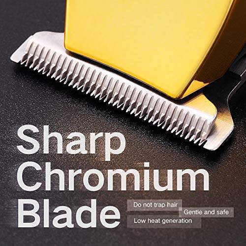 Juego de Cortapelo Profesional Inalámbrico Dazspirit para Hombres, Maquinas Cortar Cabello Profesional Recargable USB para Cabello/Barba, Incluye Peines Guía Y Otros Accesorios de Corte de Cabello