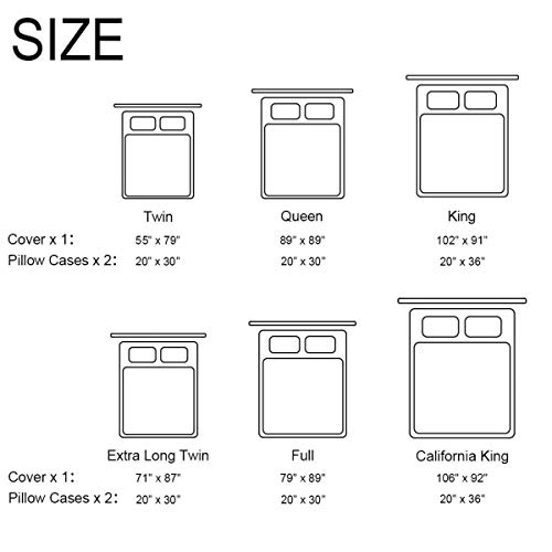 Juego de funda de edredón de 3 piezas, diseño de erizo, color blanco, con 2 fundas de almohada, decoración de ropa de cama, para adolescentes, niños, niñas, adultos y rey, 209