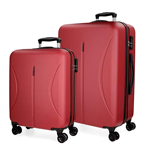 Juego de maletas rígidas 55-70cm Roll Road Camboya Burdeos