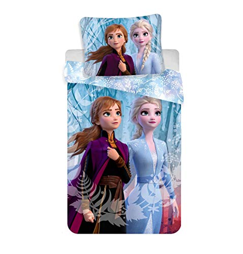 Juego de ropa de cama infantil (140 x 200 cm), diseño de Frozen 2