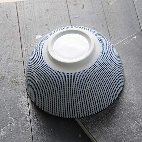 Juegos de tazones de Fideos de 2 Piezas, tazones Grandes de cerámica Japonesa para Ramen, para Ensalada, tazones para Servir Pasta Ramen, Patrones Florales Surtidos, tazones de Fideos Profundos