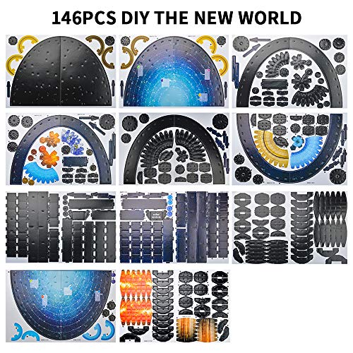 Juguete De Rompecabezas Niños 4 a 10 Años, Regalo Juguete Aprendizaje Niños Niñas 5 a 9 Años Kit Planetas Sistema Solar 3 a 6 Años Pequeño Ciencia Educativa Juguetes Espaciales Presentes Niño Niña