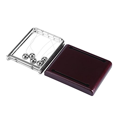 Juguetes Educativos Balance de Acero Mini Péndulo Juguete de Escritorio Equiliblio Cuna Balanceo Bola Magnética Física Ciencia Péndulo Diversión Regalo