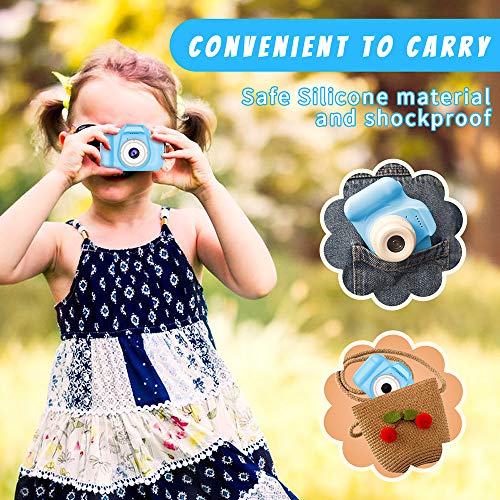 Juguetes para Niños de 3-8 Años Joy-Fun Cámara Fotos Digital 1080P Camara de Fotos para Niños Digitales Selfie Vídeo Grabar Electrónico Juguete Regalos de Cumpleanos