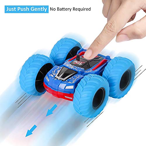 Juguetes Regalos para Niños De 3 a 4 5 Años, Carros De Juguete para Niños De 2 a 6 Años Regalo Cumpleaños Niños Pequeños Vehículos Inerciales Doble Cara 2 a 5 Años Camiones Monstruo Corredores Coches