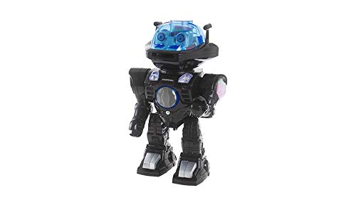 Juguetrónica-Robot Robi para niños con control por voz y capaz de lanzar discos, colores surtidos JUG0178
