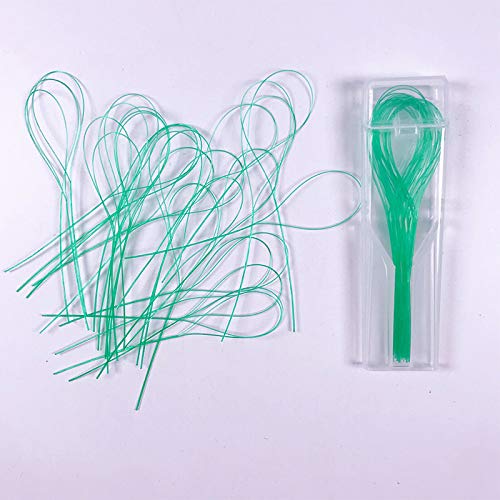 Juntful 3 paquetes de enhebrador de hilo dental, soporte de hilo dental entre puente ortodontico