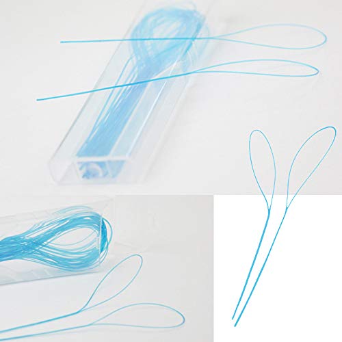 Juntful 3 paquetes de enhebrador de hilo dental, soporte de hilo dental entre puente ortodontico