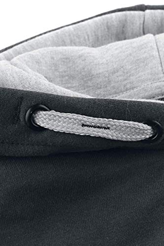 Jurassic Park Sudadera con Capucha para niños Logotipo de la película Algodón con Capucha Negro - 110