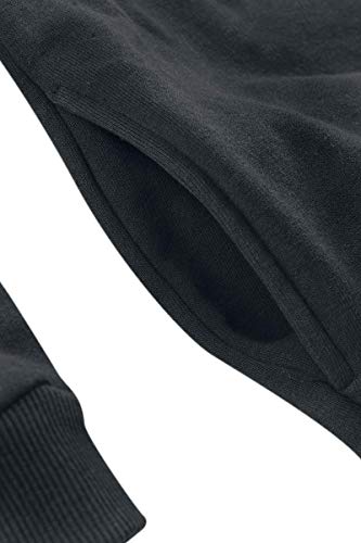 Jurassic Park Sudadera con Capucha para niños Logotipo de la película Algodón con Capucha Negro - 110