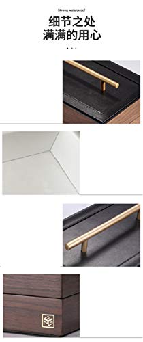 Juwelendoos Reis Caja De Almacenamiento De Cuatro Capas De La Nuez, Joyero De Madera del Pendiente De La Joyería, Joyero