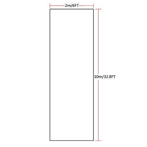 JYCRA Paño anticongelante para plantas, tela no tejida, reutilizable, manta flotante para plantas de jardín, vegetales, tela sin tejer, Blanco, 2 m x 10 m