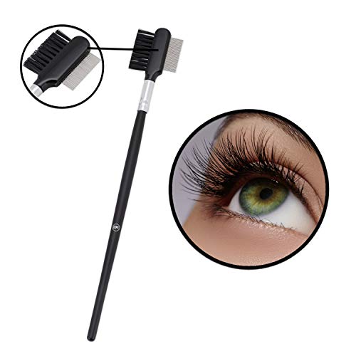 K-Pro Cepillo para Cejas Duo de Doble Cara - Peine de Cejas y Pestañas 2 en 1