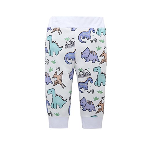 K-youth Conjuntos Bebe Niña Navidad Estampado Animal Body Bebe Manga Larga Monos Mameluco Ropa Bebe Recien Nacido Niño Invierno Tops + Pantalones + Sombrero + Venda de Pelo (Azul, 0-6 Meses)