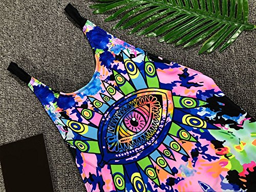 K-youth® Verano Ropa De Baño Bañador De Una Pieza Bikini Mujer 2018 con Relleno Bikini Push Up Mujer Playa Bohemia Bikinis Brasileños Mujer con Relleno Bikinis Mujer Traje De Baño Mujer (Azul, M)