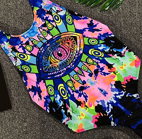 K-youth® Verano Ropa De Baño Bañador De Una Pieza Bikini Mujer 2018 con Relleno Bikini Push Up Mujer Playa Bohemia Bikinis Brasileños Mujer con Relleno Bikinis Mujer Traje De Baño Mujer (Azul, M)