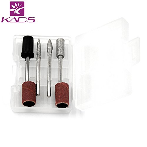 KADS Nueva Llegada 300-35000 RPM Blanco máquina de pulido de uñas eléctrica profesional torno para uñas Herramienta de manicura de máquina