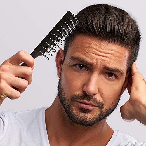 Kaiercat Cepillo profesional para hombre - Cepillo de secado de cabello para hombre y mujer.