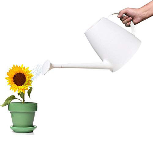kaikki Regadera De Plástico con Boca Larga, Gran Capacidad De Carga, No Se Rompe Fácilmente, Herramientas De Jardinería, Plantas Y Flores De Interior Y Exterior Regadera De Plástico