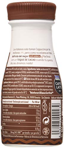 Kaiku Café UHT Cappuccino - Paquete de 6 x 200 gr - Total: 1200 gr