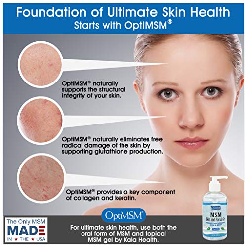 Kala Health loción para la piel máximo la fuerza y ​​el gel facial, 8 oz, por suave, tersa la piel que brilla intensamente sana, cabello más suave