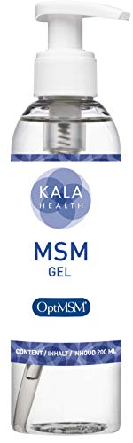 Kala Health - MSM Skin and Facial Gel Lotion - El mejor gel MSM para calmar rápidamente las articulaciones y los músculos, y mejorar la condición de la piel - Logra una piel suave, suave y saludable.