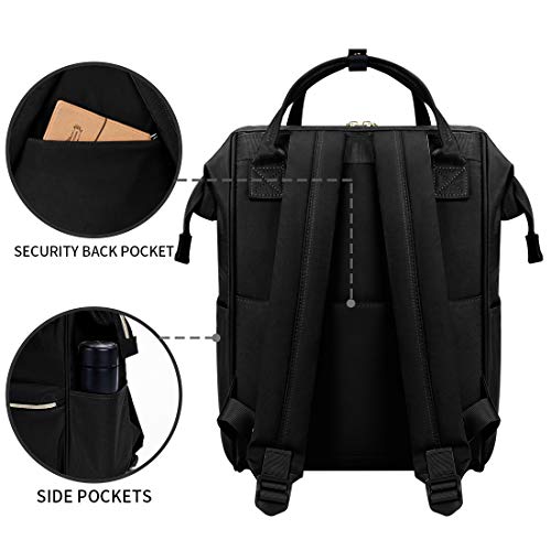 KALIDI Mochila para portátil Mochila Escuela Vintage Mochila de Viaje Resistente al Agua Que se Ajusta a la computadora portátil de 15 Pulgadas para niños, niñas y Hombres, Mujeres (Verde)