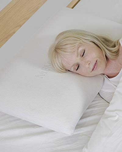 Kally Sleep - Almohada de Espuma viscoelástica de tamaño Medio, hipoalergénica, 74 cm x 45 cm (se Puede Lavar a máquina)