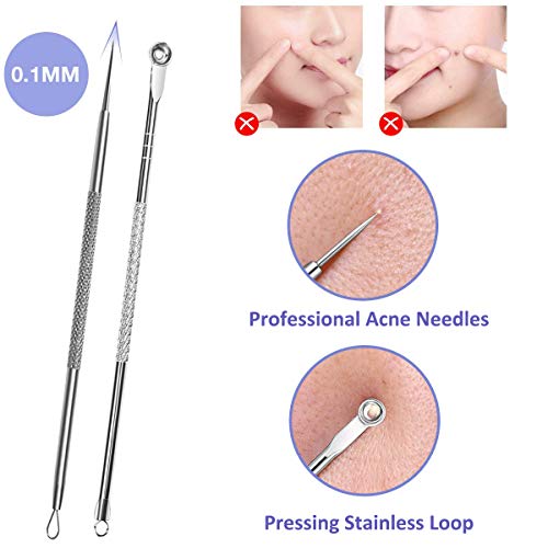 Kalolary 10pcs Kits de afeitado de aseo de cejas Maquinilla de afeitar de cejas Recortadores Curling Rizador de pestañas Tijeras Herramienta cosmética Damas - Kit Perfecto dar Forma a las Cejas