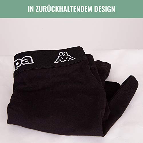 Kappa VINESTA - Juego de 6 calzoncillos tipo bóxer estrechos para hombres, pantalones cortos deportivos de algodón suave, corte cómodo, lavadora y secadora multicolor XXL