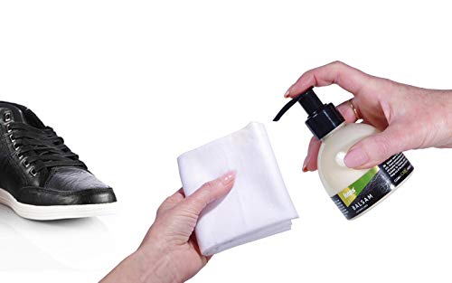 Kaps Acondicionador bálsamo de cuero de calidad para zapatos y bolsos de cuero, cuidado de la piel con cera de abeja y aceites naturales, Balsam, 5 colores (101 - blanco)