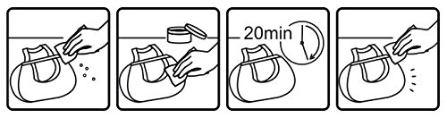 Kaps Acondicionador bálsamo de cuero de calidad para zapatos y bolsos de cuero, cuidado de la piel con cera de abeja y aceites naturales, Balsam, 5 colores (101 - blanco)